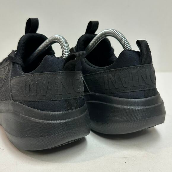 WORN ONCE Skechers x DC Superman Women's 108089 Invincibility Black Work Shoes 9 - Picture 5 of 12